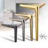 Buy 4Pcs/Set Furniture Feet For TV Cabinet Sofa Coffee Table Bathroom Cabinet Drawer Cabinet Leg Metal Support Feet Load 800KG online shopping cheap