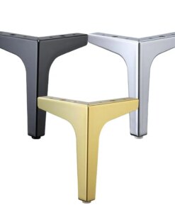 4pcs Coffee Table Legs Black Gold Metal Sofa Bed Chair Furniture Leg 10-17CM Iron Desk Dresser Bathroom Cabinet Replace Foot