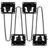 4pcs Foldable Coffee Table Legs Folding Table Small Foldable Table Hair Pin Legs