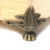 Buy 4pcs/set Antique Bronze Brass Jewelry Chest Wood Furniture Box Decorative Feet Leg Corner Protector Vintage Decoration QB878443 online shopping cheap