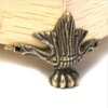 Buy 4pcs/set Antique Bronze Brass Jewelry Chest Wood Furniture Box Decorative Feet Leg Corner Protector Vintage Decoration online shopping cheap