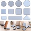 Buy 4pcs/set Self-Adhesive Furniture Leg Bumper Sticker Pad Table Chair Anti-slip Pads Floor Protector Easy Moving Anti-abrasion online shopping cheap