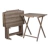 Buy 5pc XL Oversized Tray Table Set