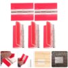 Buy 5pcs Self-adhesive Acrylic Hinges Universal Piano Hinges Transparent Acrylic Box Adhesive Hinges online shopping cheap