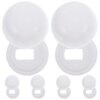 Buy 6 Pairs Toilet Bolt Covers Parts Screw Round Caps Seat Floor Bowl Screws For Bottom Of online shopping cheap