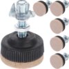 Buy 6 Pcs Adjustable Feet Leveling Cupboard Home Furniture Levelers Heavy Duty Plastic Legs Height online shopping cheap
