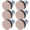 Buy 6 Pcs Heavy Duty Table Legs Adjustable Feet Furniture Leveling Levelers Cupboard Home Height online shopping cheap