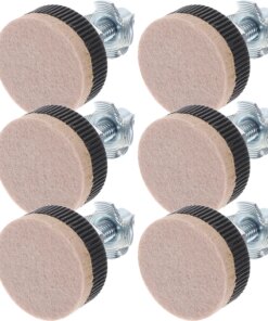 6 Pcs Heavy Duty Table Legs Adjustable Feet Furniture Leveling Levelers Cupboard Home Height