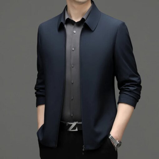Buy 7566-T-Business slim professional formal wear Korean version gray casual suit man online shopping cheap