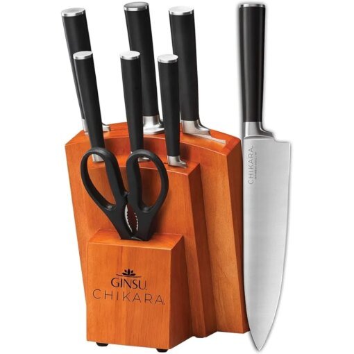 Buy 8-Piece Japanese Steel Knife Set – Cutlery Set Knives Kitchen Accessories Free Shipping Cleaver Knifes for Kitchen Utensil Tools online shopping cheap