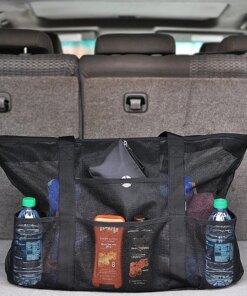 8 Pockets Travel Handbag Toys Summer Waterproof Underwear Large Beach Bag For Towels Mesh Durable Organizer Swimming Storage Bag