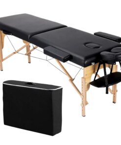 Buy 84'' 2 Sections Adjustable Folding Massage Bed