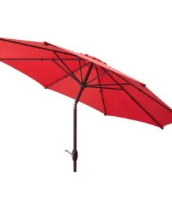 Buy 9' Outdoor Tilt Market Patio Umbrella- Red online shopping cheap