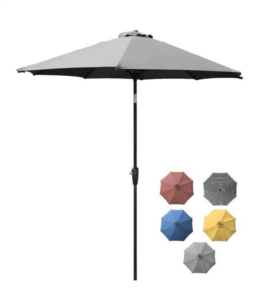 Buy 9ft Outdoor Aluminum Patio Umbrella