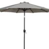Buy 9ft Stone Round Outdoor Tilting Market Patio Umbrella with Crank umbrella base online shopping cheap
