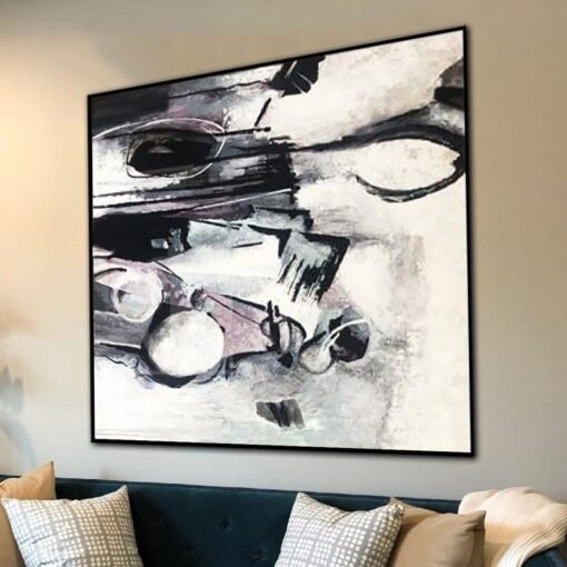 Buy Abstract Art in Black and White | HYPNOSIS online shopping cheap