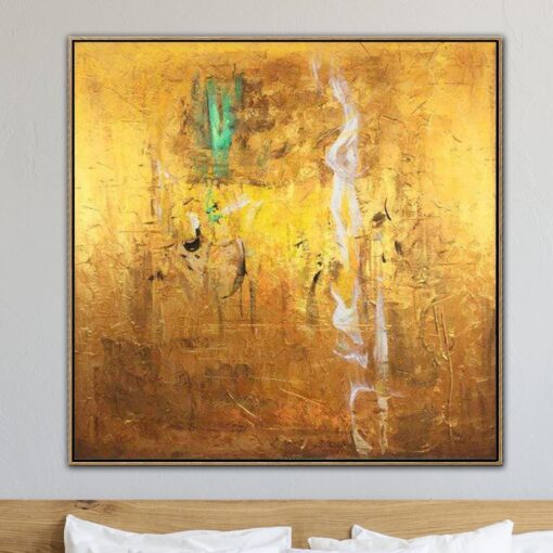 Buy Abstract Art in Gold