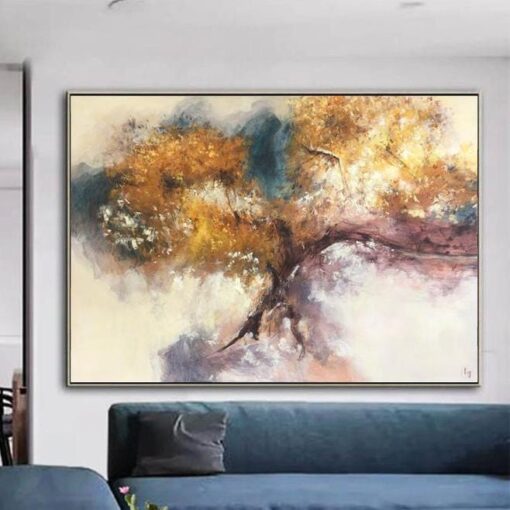 Buy Abstract Art in Yellow