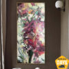 Buy Abstract Canvas Flowers Bouquet Painting Colorful Oil Painting Wall Art Abstract Fine Art for Living Room Decor | BOUQUET OF FLOWERS 35.43"x15.74" online shopping cheap