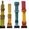 Buy Abstract Colored Table Decor Set of Four Original Wood Sculptures Creative Collection Desktop Figurines for Home | INDIAN OCEAN online shopping cheap