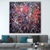 Abstract Colorful Paintings On Canvas Original Splashes Style Wall Art Modern Artwork for Room Decor | COLOR SPLASHES