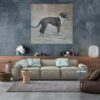 Abstract Dog Wall Hanging Artwork Original Pet Paintings from Photo Textured Animal Decor for Bedroom | PAINTING FROM PHOTO #36 Abstract Dog Wall Hanging Artwork Original Pet Paintings from Photo Textured Animal Decor for Bedroom | PAINTING FROM PHOTO #36