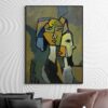 Buy Abstract Faces Painting Picasso Style Paintings on Canvas Cubism Wall Art Modern Figurative Painting Textured Hand Painted Artwork | INNER CIRCLE online shopping cheap