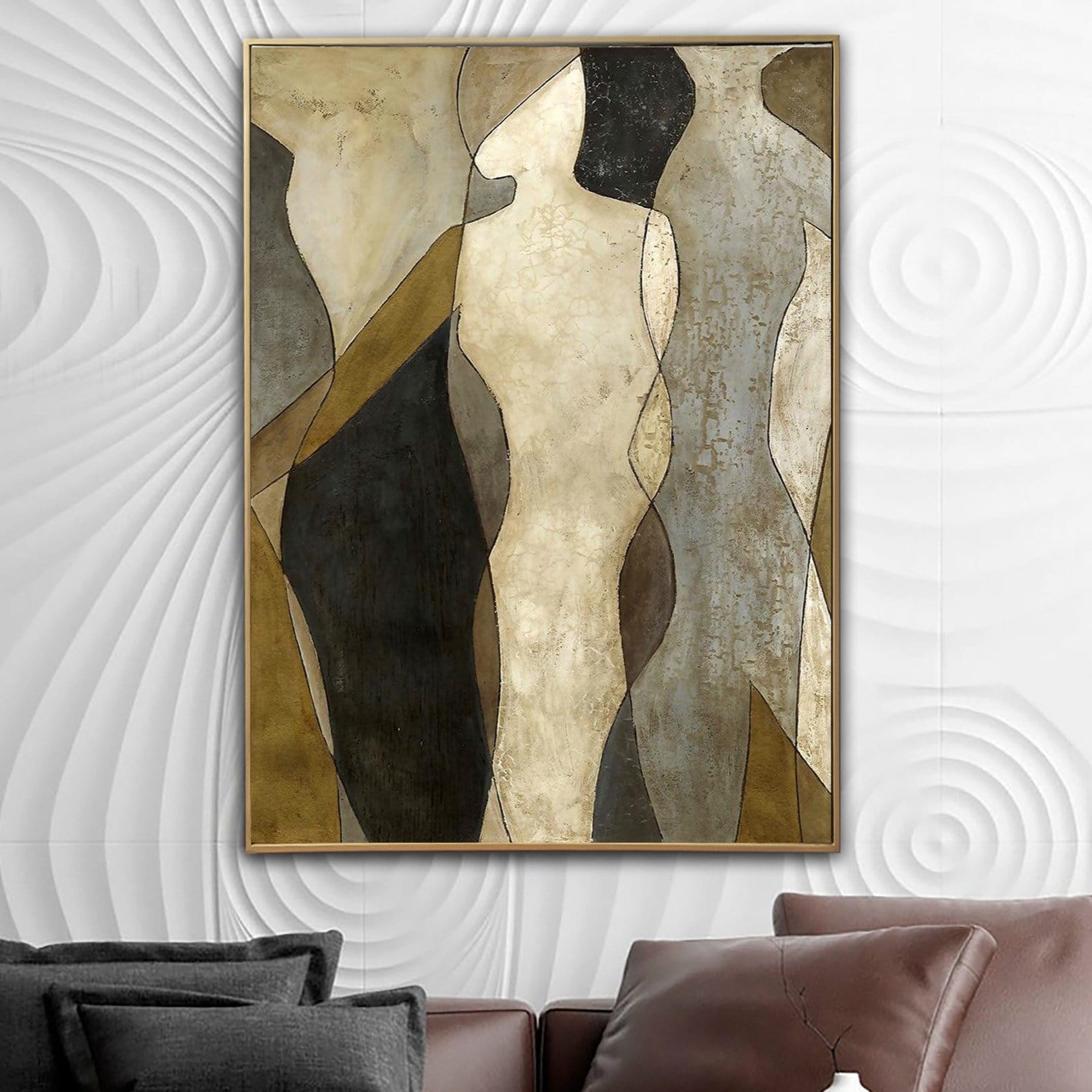 Buy Abstract Figurative Artwork Expressionist Paintings On Canvas Creative Fashion Wall Art Colorful Hand Painted Artwork Wall Decor | SOUL REFLECTION online shopping cheap