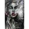Buy Abstract Figurative Print Digital Download File Wall Art Ukraine Sellers Printable Digital Art Ukraine Shops Smoking Woman Wall Art | DIGITAL FILE #41 online shopping cheap
