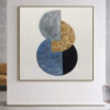 Buy Abstract Minimalist Paintings On Canvas Textured Art Abstract Shapes Art In Grey