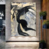 Buy Abstract Nude Painting Large Original Oil Painting On Canvas Black And White Painting Figurative Abstract Acrylic Figurative Painting | ABSTRACT NAKED online shopping cheap