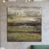 Abstract Oil Painting Landscape Wall Art Canvas Neutral Artwork Heavy Textured Painting Modern Acrylic Art Swamp Painting for Fireplace | MARSHLAND Abstract Oil Painting Landscape Wall Art Canvas Neutral Artwork Heavy Textured Painting Modern Acrylic Art Swamp Painting for Fireplace | MARSHLAND