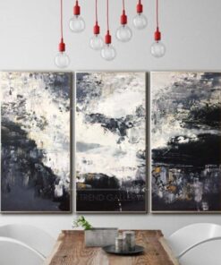 Abstract  Painting Black And White Abstract Painting Black Painting White Painting Gray Painting | SEA FOAM