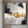 Buy Abstract Painting Gold Leaf Painting Abstract Acrylic Painting On Canvas | FETTERS OF THE SOUL online shopping cheap