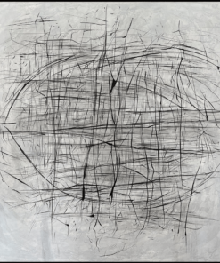 Abstract Painting Gray Artwork Black And White Art Modern Painting | ROTATION