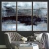 Buy Abstract  Painting Gray Painting Black Contemporary Art Original Texture Abstract Painting | WATER MIRAGE online shopping cheap