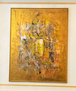 Abstract Painting On Canvas Gold Painting Contemporary Art Painting | GOLDEN COIN