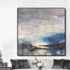 Buy Abstract Painting Original Large Blue Painting Large Abstract Oil Painting | BEYOND THE CLOUDS online shopping cheap