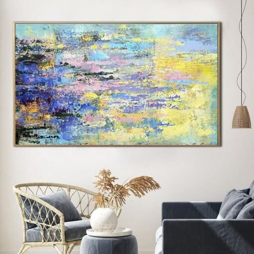 Buy Abstract Painting in Lilac