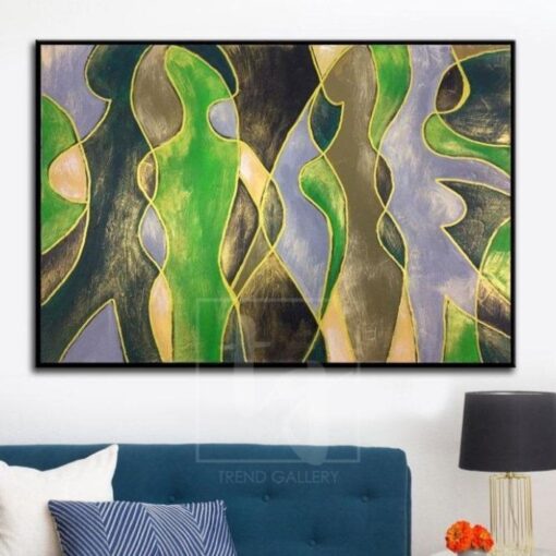 Buy Abstract Shadows Paintings On Canvas Original Colorful Painting Large Contemporary Oil Painting Abstract | SOUL REFLECTION online shopping cheap