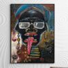 Buy Abstract Skull Hand Painted Artwork Neo-Expressionism Painting Modern Textured Painting Contemporary Art | TRIBAL CHIEF online shopping cheap