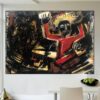 Buy Abstract Street Graffiti Paintings On Canvas Urban Art Neo-Expressionism Painting Dark Abstract Graffiti Style Wall Decor | STREET PROFIT online shopping cheap