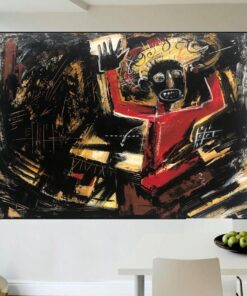 Abstract Street Graffiti Paintings On Canvas Urban Art Neo-Expressionism Painting Dark Abstract Graffiti Style Wall Decor | STREET PROFIT