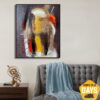 Buy Abstract Woman Acrylic Painting Female Colorful Painting on Canvas Modern Wall Art for Home | DREAMY SIMGE 27.6"x23.7" online shopping cheap