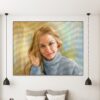 Buy Abstract Woman Custom Paintings from Photo Original Wall Art Female Oil Painting for Living Room Decor | PAINTING FROM PHOTO #27 online shopping cheap
