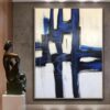 Buy Acrylic Abstract Wall Art Original Black And White Art Large Canvas Art Extremely Unique Painting Canvas | CONUNDRUM online shopping cheap