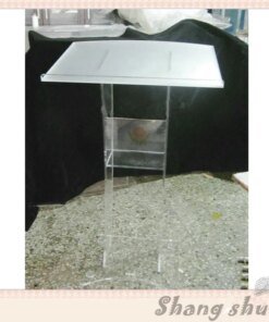 Acrylic Lectern Podium Rostrum Pulpit Plexiglass Cheap Pulpit Acrylic Dais Clear Acrylic Church Podium Stand