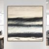 Buy Acrylic Painting On Canvas Original Large Abstract Canvas Art Black And White Oil Painting | STORM WEATHER online shopping cheap
