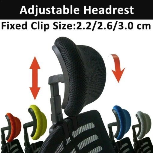 Buy Adjustable Headrest For Office Chair Swivel Lifting Computer Chair Neck Protection Pillow Headrest For Chair Office Accessories online shopping cheap