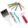 Buy Air Conditioner Condenser Fin Brush Cleanser Brown Hair Ac Comb Radiator Cleaning Tool Plastic Straightening Tools online shopping cheap